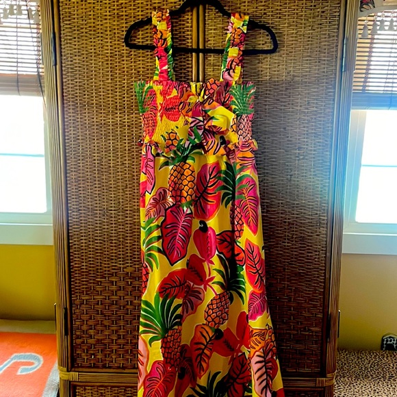 FARM Rio NWT Fruit Dream Maxi Dress Fruit Dream Size M - Picture 1 of 6